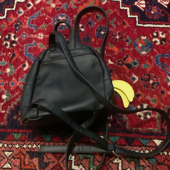 Mini black backpack - Picture 3 of 4